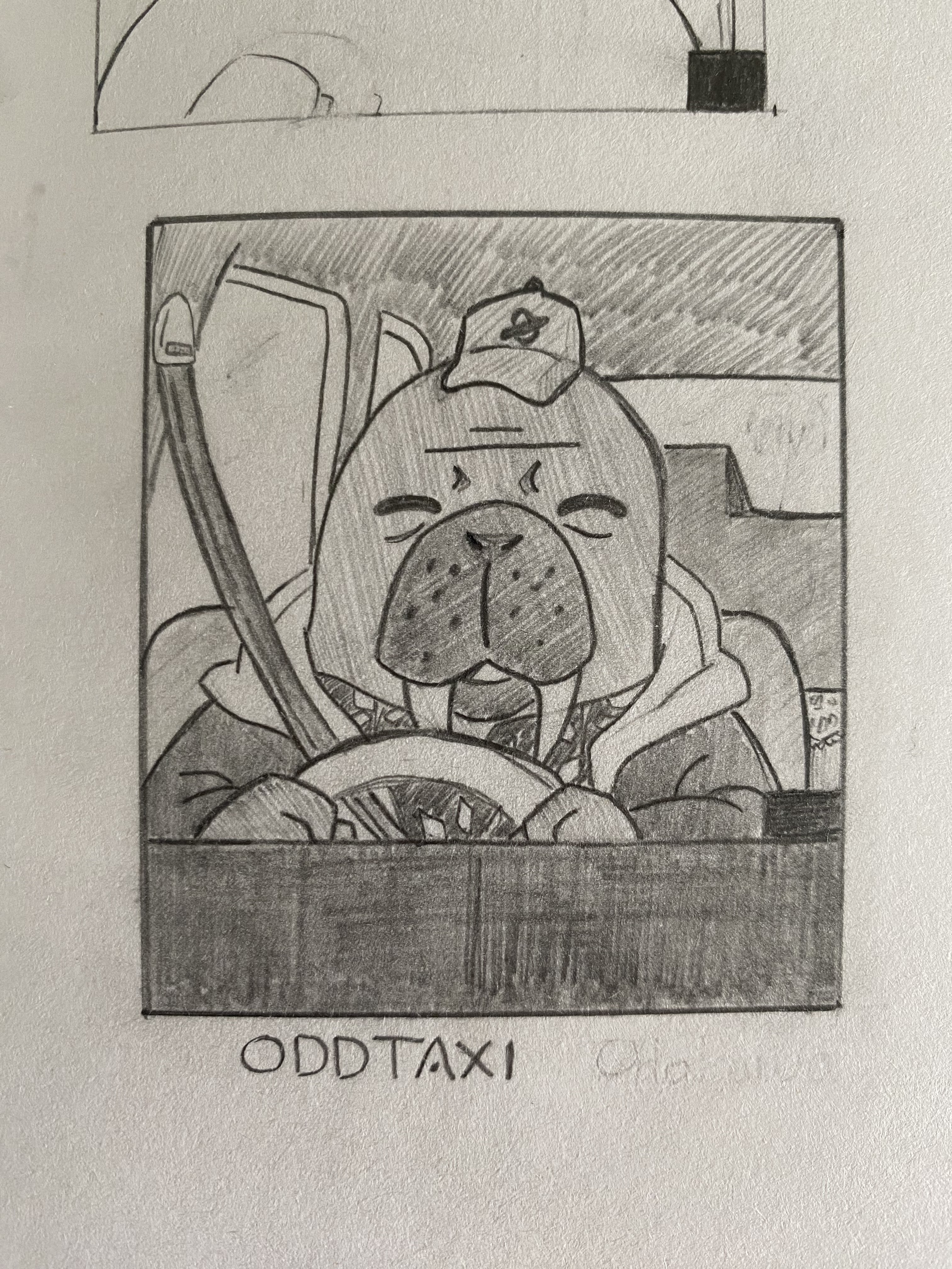 Odd Taxi fan art